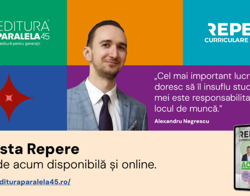 Alexandru Negrescu: „Cel mai important lucru pe care doresc să îl insuflu studenților mei este responsabilitatea la locul de muncă”