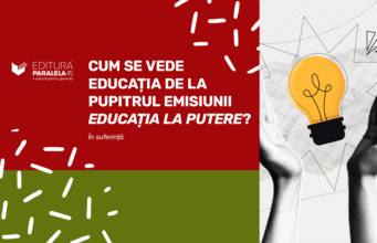 „Educația e în strânsă relație cu dragostea de carte și de muncă, despre care se vorbește tot mai puțin.”