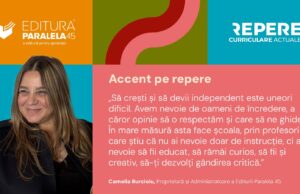 Ai nevoie să fii educat, să rămâi curios, să fii și creativ