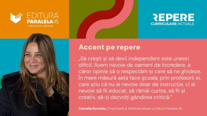 Ai nevoie să fii educat, să rămâi curios, să fii și creativ