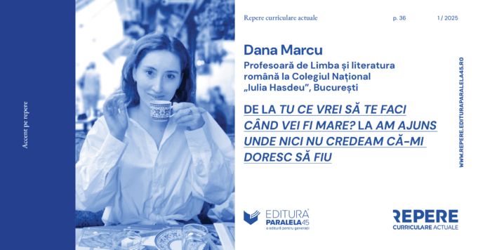 De la Tu ce vrei să te faci când vei fi mare? la Am ajuns unde nici nu credeam că-mi doresc să fiu