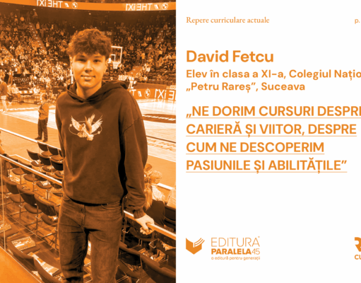 Vocea elevului: „Ne dorim cursuri despre carieră și viitor, despre cum ne descoperim pasiunile și abilitățile”