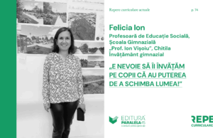 „E nevoie să îi învățăm pe copii că au puterea de a schimba lumea!”