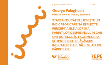 Vocea părintelui: George Palaghean