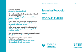 Vocea elevului: Iasmina Popovici