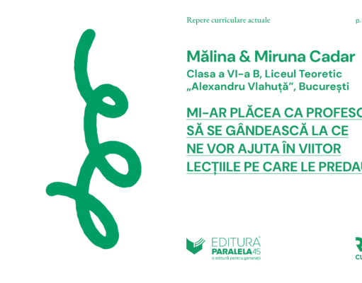 Vocea elevilor: Mălina & Miruna Cadar