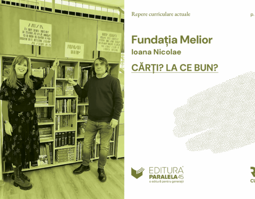 Cărți? La ce bun? Ioana Nicolaie despre Fundația Melior