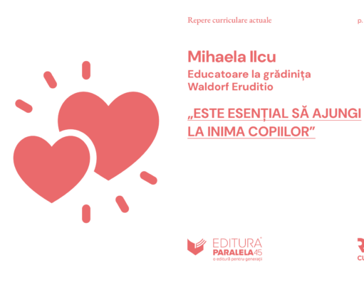 „Este esențial să ajungi la inima copiilor”