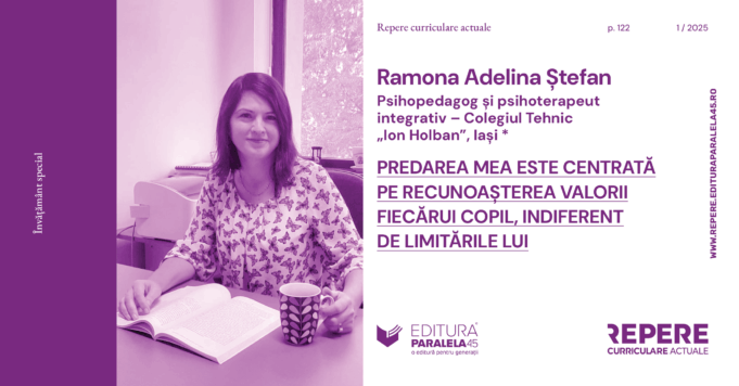 Predarea mea este centrată pe recunoașterea valorii fiecărui copil, indiferent de limitările lui