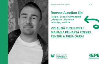 Vreau să pun numele Manasia pe harta poeziei, pentru a treia oară!