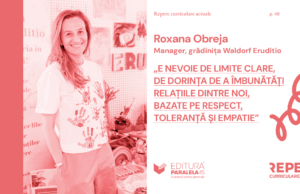 E nevoie de limite clare, de dorința de a îmbunătăți relațiile dintre noi, bazate pe respect, toleranță și empatie