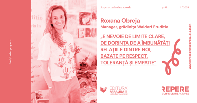 E nevoie de limite clare, de dorința de a îmbunătăți relațiile dintre noi, bazate pe respect, toleranță și empatie