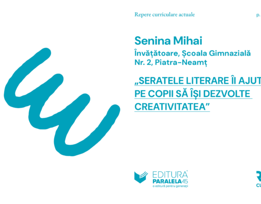 „Seratele literare îi ajută pe copii să își dezvolte creativitatea”