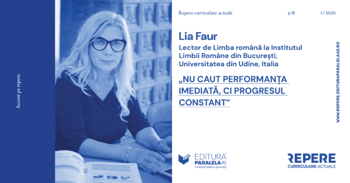 Anchetă: accent pe repere cu Lia Faur