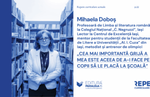 Anchetă: accent pe repere cu Mihaela Doboș