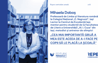 Anchetă: accent pe repere cu Mihaela Doboș