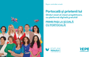 Primii pași la școală cu Portocală! Ghidul vesel al clasei pregătitoare, cu platformă digitală gratuită!