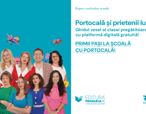 Primii pași la școală cu Portocală! Ghidul vesel al clasei pregătitoare, cu platformă digitală gratuită!