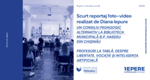 Profesori la tablă. despre libertate, vocație și inteligența artificială