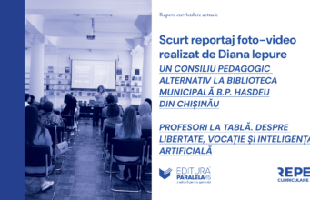 Profesori la tablă. despre libertate, vocație și inteligența artificială